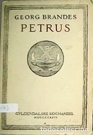 Libros: BRANDES, Georg.- - PETRUS. - Foto 1