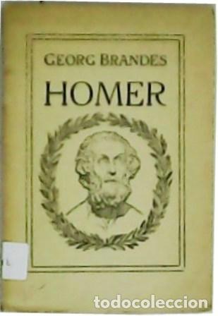 Libros: BRANDES, Georg.- - Homer. - Foto 1