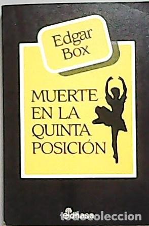 Libros: BOX, Edgar.- - Muerte en la quinta posicion. - Foto 1