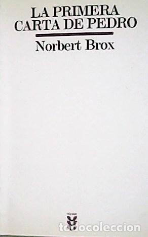 Libros: BROX, Norbert.- - La primera Carta de Pedro. - Foto 1