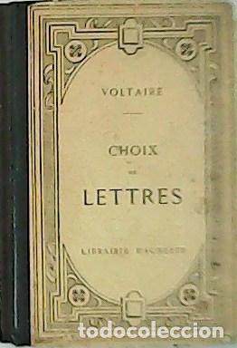 Libros: BRUNEL, L.- - Voltaire. Choix De Lettres. - Foto 1