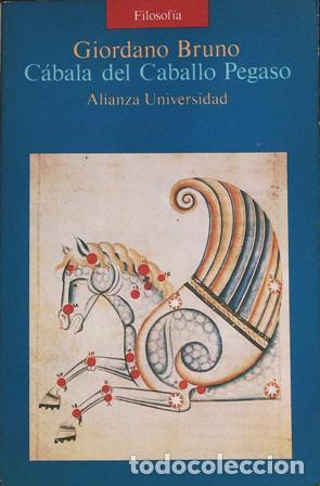 Libros: BRUNO, Giordano.- - C&aacute;bala del caballo Pegaso. - Foto 1