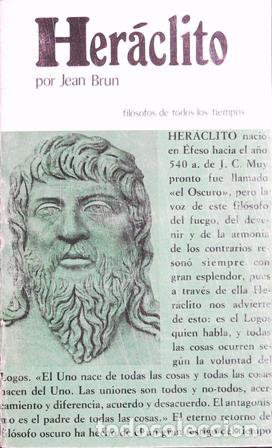 Libros: BRUN, Jean.- - Her&aacute;clito. - Foto 1