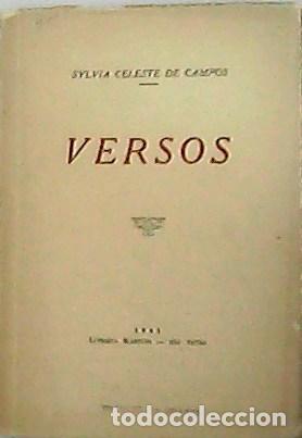 Libros: CAMPOS, Sylvia Celeste de.- - Versos. - Foto 1