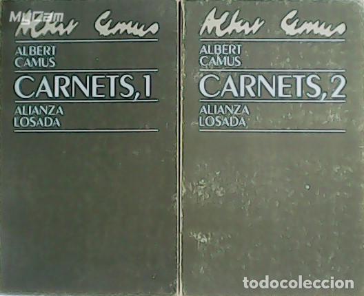 Libros: CAMUS, Albert.- - Carnets, 1 y 2. - Foto 1