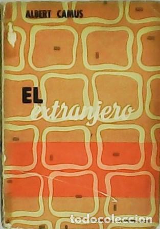 Libros: CAMUS, Albert.- - El extranjero. Traducci&oacute;n de Bonifacio del Carril. - Foto 1