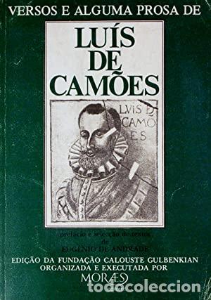Libros: CAM&Otilde;ES, Lu&iacute;s de.- - Versos e alguma prosa de Luis de Camoes. Prefacio e seleccao de textos de Eug&eacute;ni - Foto 1
