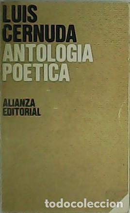 Libros: CERNUDA, Luis.- - Antolog&iacute;a po&eacute;tica. - Foto 1