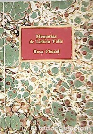 Libros: CHACEL, Rosa.- - Memorias de Leticia Valle. - Foto 1