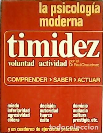 Libros: CHAUCHARD, Paul.- - Timidez: Voluntad, actividad. - Foto 1