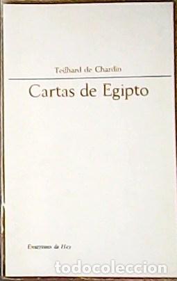 Libros: CHARDIN, Teilhard de.- - Cartas de Egipto .(1905-1908). - Foto 1