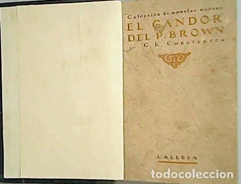 Libros: CHESTERTON, Gilbert Keith.- - El candor del padre Brown. - Foto 1