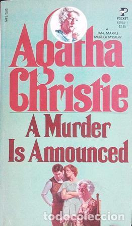 Libros: CHRISTIE, Agatha.- - A Murder Is Announced. - Foto 1