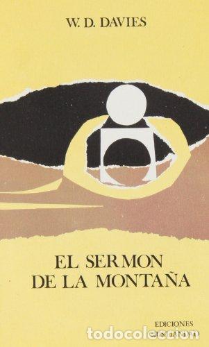 Libros: DAVIES, W.D.- - El serm&oacute;n de la monta&ntilde;a. - Foto 1