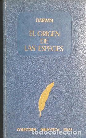 Libros: DARWIN, Charles.- - El origen de las especies. - Foto 1