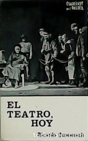 Libros: DOMENECH, Ricardo.- - El teatro, hoy. - Foto 1