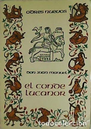 Libros: DON JUAN MANUEL.- - El Conde Lucanor. - Foto 1