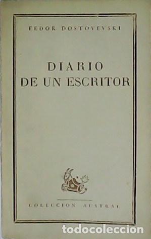 Libros: DOSTOYEVSKI, Fedor.- - Diario de un escritor. - Foto 1