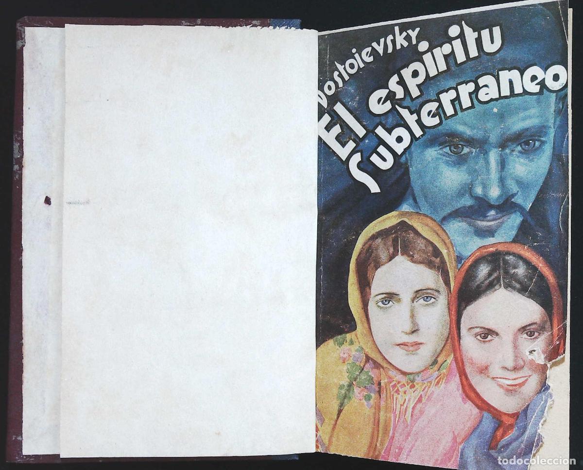 Libros: DOSTOYEWSKI, Feodro.- - El esp&iacute;ritu subterr&aacute;neo. - Foto 1
