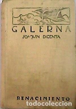 Libros: DICENTA, Joaqu&iacute;n.- - Galerna. Novelas cortas. - Foto 1