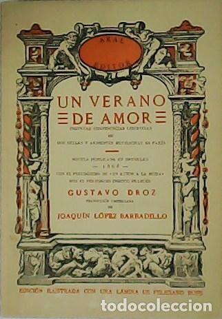 Libros: DROZ, Gustavo.- - Un verano de amor. - Foto 1