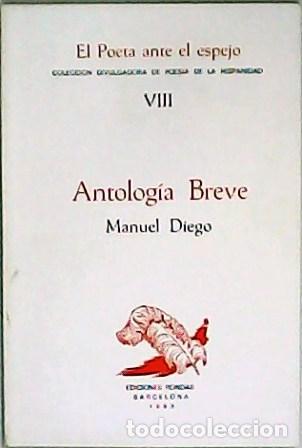 Libros: DIEGO, Manuel.- - Antolog&iacute;a breve. - Foto 1