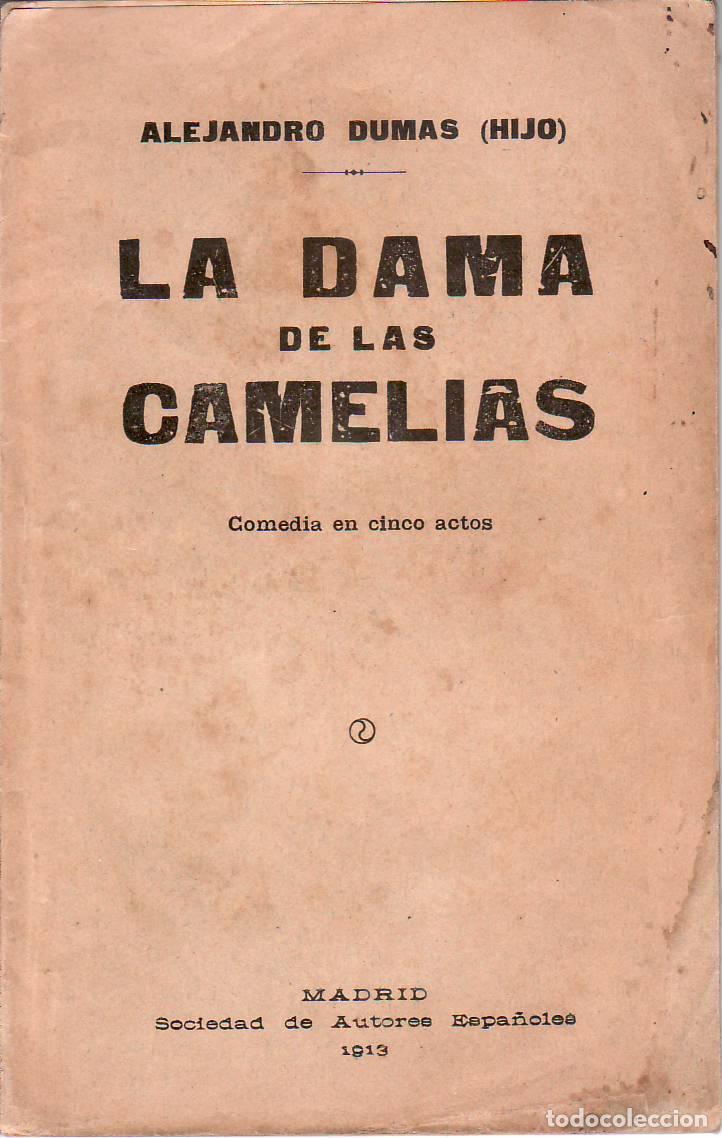 Libros: DUMAS (HIJO), Alejandro.- - La Dama de las Camelias. - Foto 1