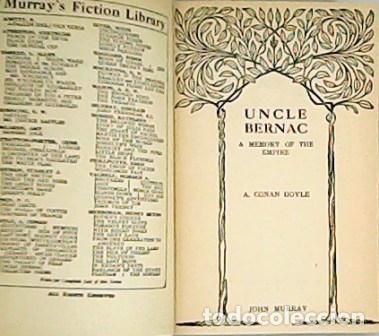 Libros: DOYLE, Arthur Conan.- - Uncle Bernac a memory of the empire. - Foto 1