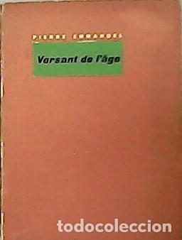 Libros: EMMANUEL, Pierre.- - Versant de lage. - Foto 1
