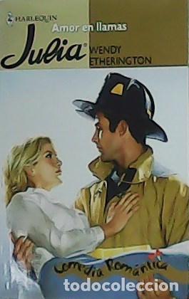 Libros: ETHERINGTON, Wendy.- - Amor en llamas. Novela. - Foto 1