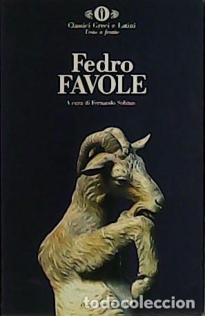 Libros: FEDRO.- - Favole. - Foto 1