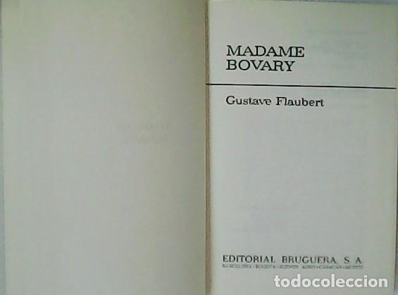 Libros: FLAUBERT, Gustave.- - Madame Bovary. - Foto 1
