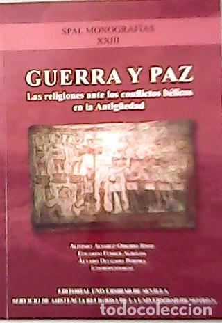 Libros: FERRER ALBELDA, Eduardo.- - Guerra y paz. - Foto 1