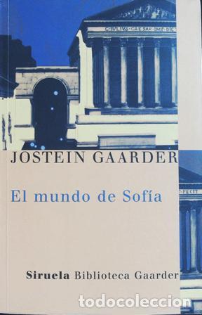 Libros: GAARDER, Jostein.- - El mundo de Sof&iacute;a. - Foto 1