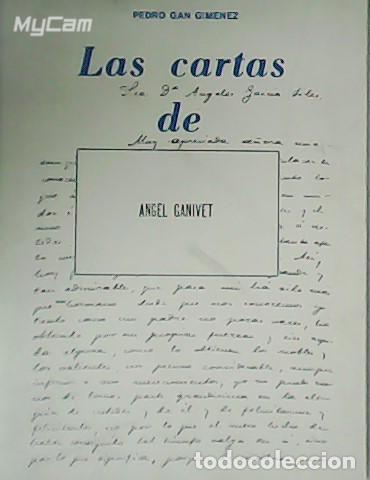 Libros: GAN GIMENEZ, Pedro.- - Las cartas de &Aacute;ngel Ganivet. - Foto 1