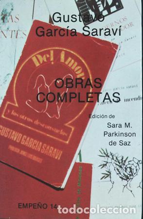 Libros: GARCIA SARAVI, Gustavo.- - Obras completas. - Foto 1