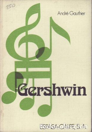 Libros: GAUTHIER, Andr&eacute;.- - Gershwin. - Foto 1