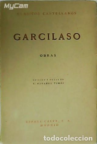 Libros: GARCILASO.- - Obras. - Foto 1