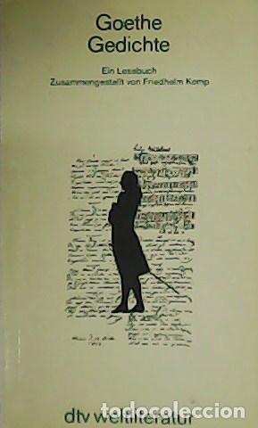 Libros: GOETHE.- - Gedichte. - Foto 1