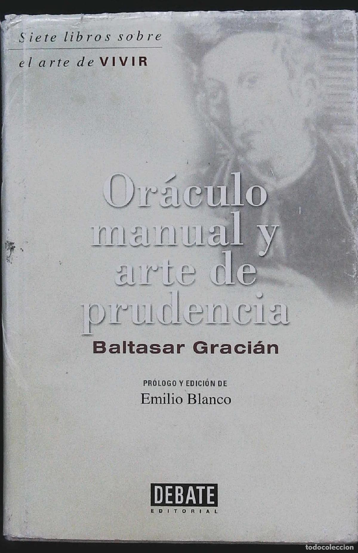 Libros: GRACI&Aacute;N, Baltasar.- - Or&aacute;culo manual y arte de prudencia. - Foto 1