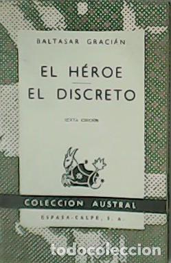 Libros: GRACI&Aacute;N, Baltasar.- - El H&eacute;roe. El Discreto. - Foto 1
