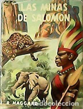 Libros: HAGGARD, Rider.- - Las minas de Salom&oacute;n. Versi&oacute;n de Gaziel. - Foto 1