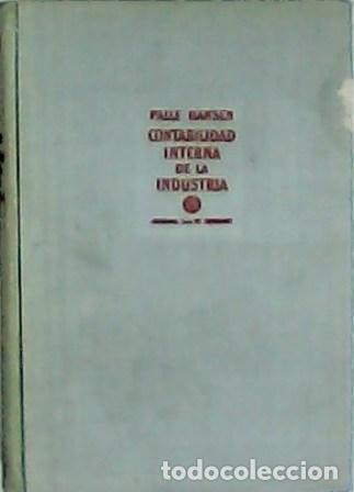Libros: HANSEN, Palle.- - Contabilidad interna de la industria. - Foto 1