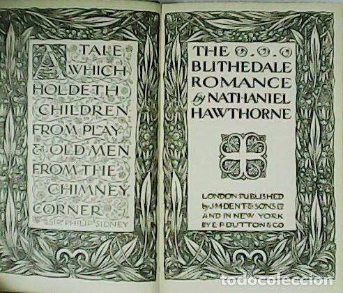 Libros: HAWTHORNE, Nathaniel.- - The Blithedale Romance. - Foto 1