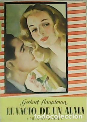 Libros: HAUPTMANN, Gerhart.- - El vacio de un alma. - Foto 1