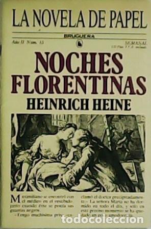 Libros: HEINE, Heinrich.- - Noches florentinas. - Foto 1
