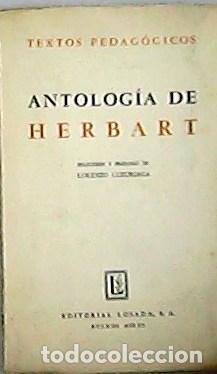 Libros: HERBART.- - Antolog&iacute;a. - Foto 1