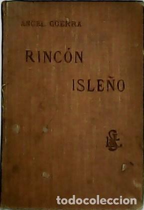Libros: GUERRA, &Aacute;ngel.- - Rinc&oacute;n isle&ntilde;o. - Foto 1