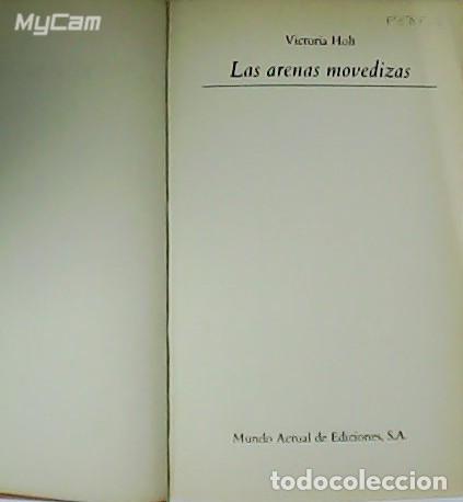 Libros: HOLT, Victoria.- - Las arenas movedizas. - Foto 1