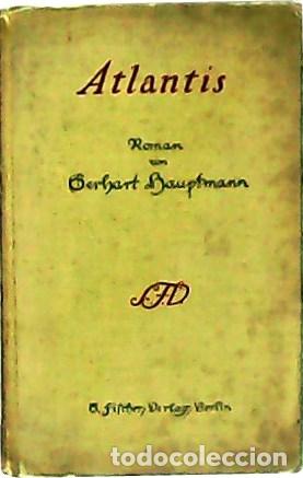 Libros: HAUPTMANN, Gerhart.- - Atlantis. - Foto 1